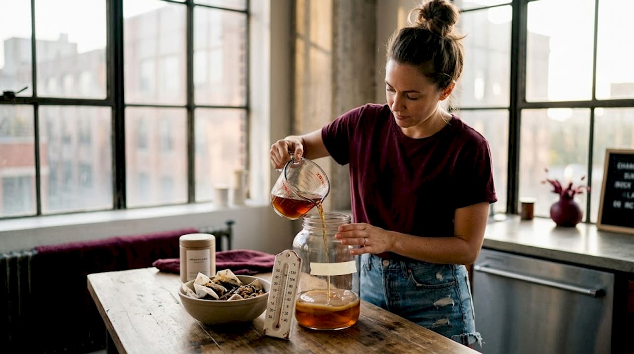 How Kombucha Is Fermented: a Homebrewer’s Guide