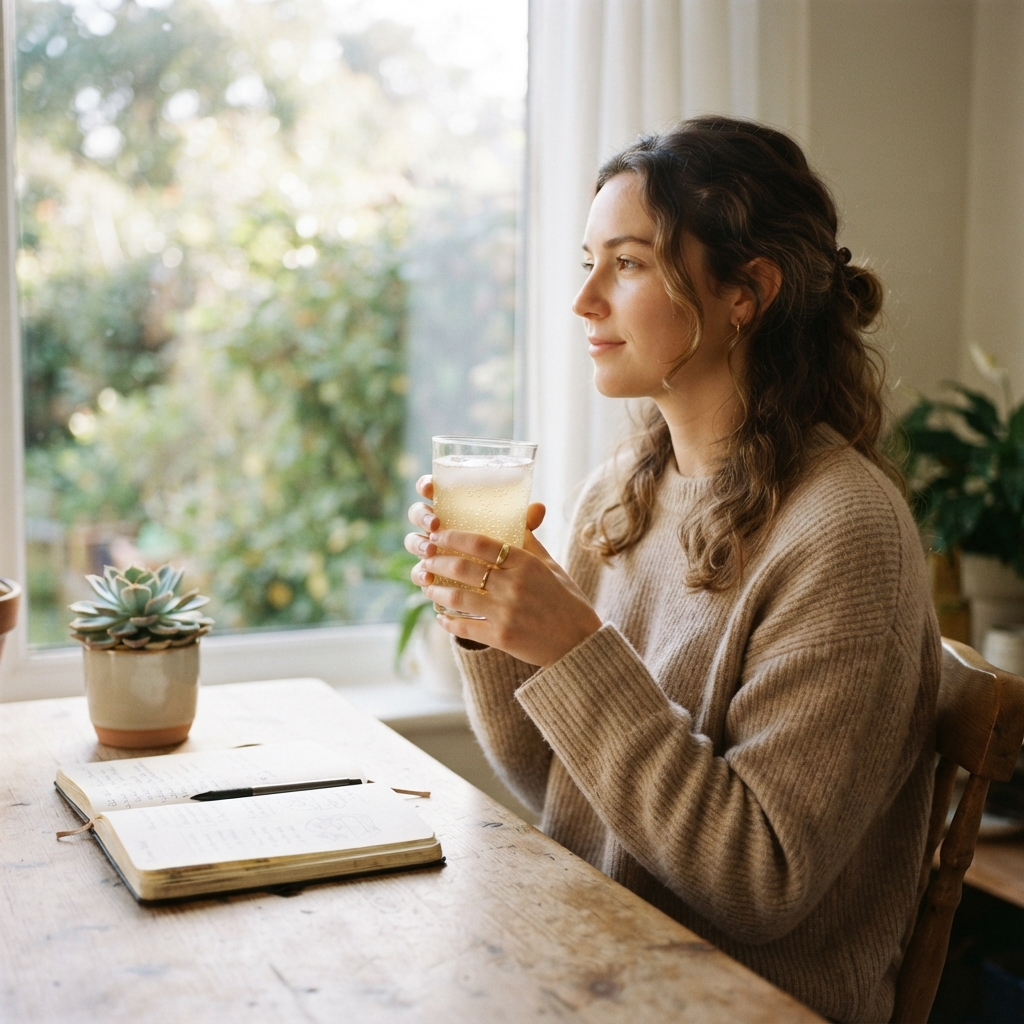 Relaxing with kombucha, gut-brain axis and anxiety article