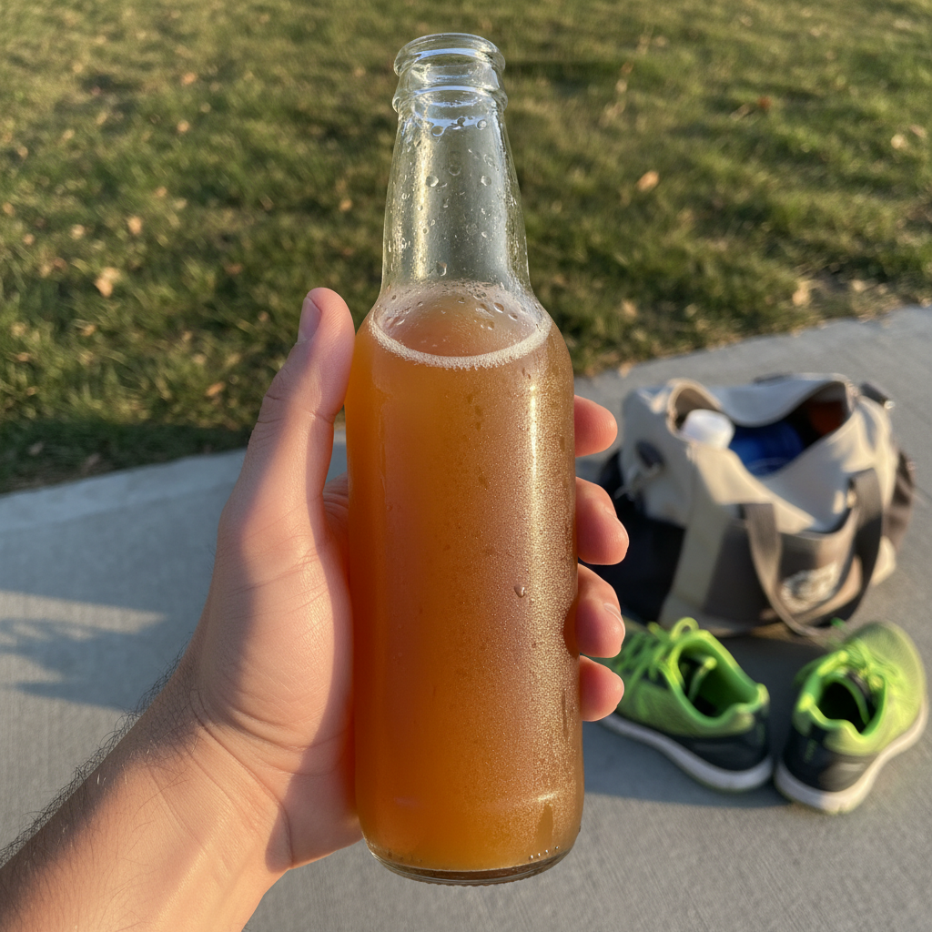 Kombucha post workout recovery drink