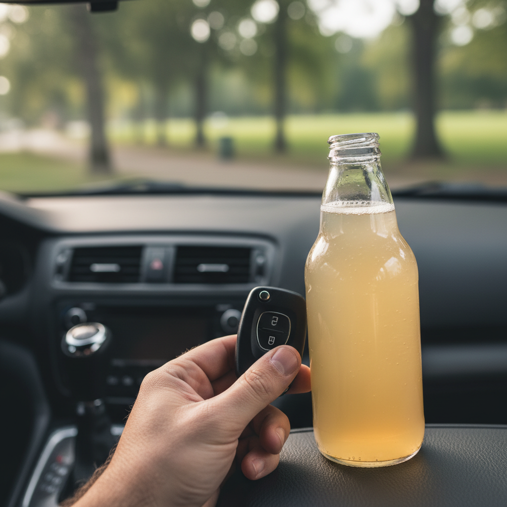 Kombucha alcohol content and driving safety