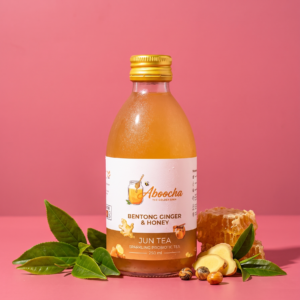 Aboocha Bentong Ginger & Honey Jun bottle