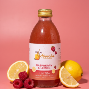 Aboocha Raspberry & Lemon Jun bottle