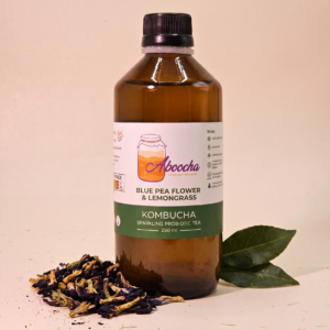 Aboocha Blue Pea & Lemongrass bottle