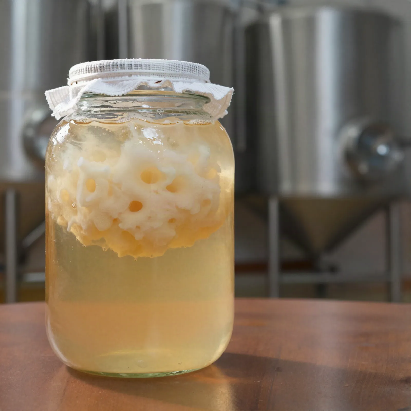 A kombucha mother culture SCOBY