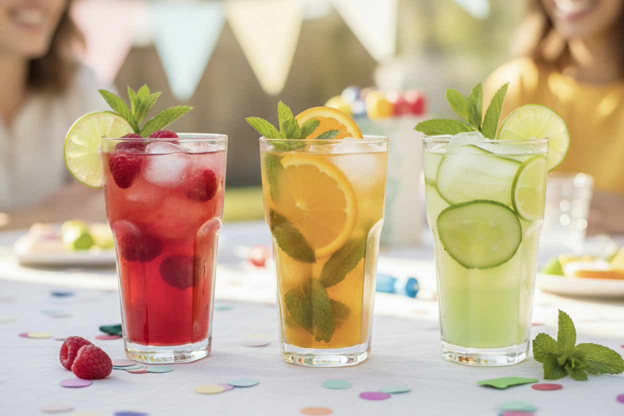 Kombucha Mocktail Recipes for Parties (Non-Alcoholic)
